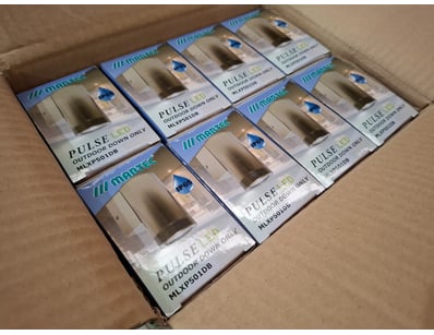 RRP $839.60 BULK LOT - 8 x Pulse LED outdoor down ...