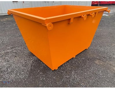 Unused 3 Cubic Metre Skip Bin,, Heavy Duty Steel c...