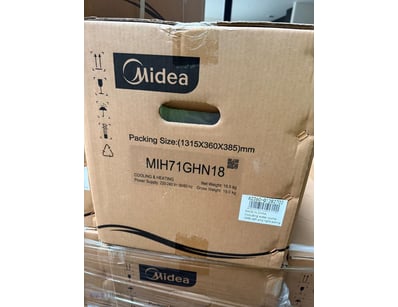 Midea MIH71GHN18 Cooling & Heating Unit - A premiu...