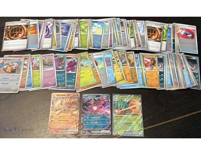 100+ ALL FOIL ASSORTED BULK POKÉMON CARDS INCLUDIN...