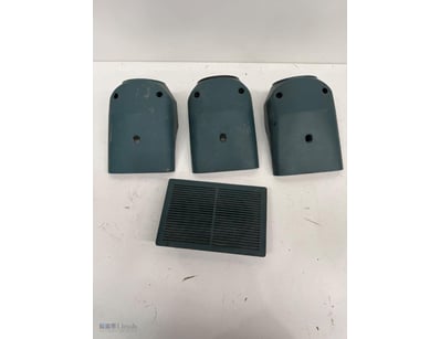Vintage automotive ventilation components set comp...