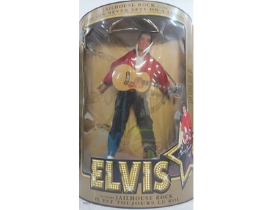 ELVIS PRESLEY "JAILHOUSE ROCK 45 RPM" COMMEMORATIV...