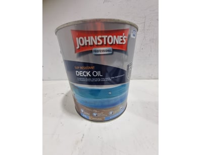 Johnstones Slip-Resistant Decking Oil - Natural 4L...