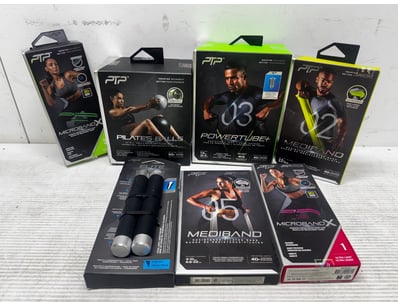 Sports bands, assorted variety of sports bands and...
