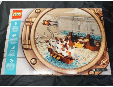 LEGO IDEAS SHIP IN A BOTTLE SET 21313

Lego Ideas ...