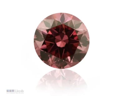 0.01CT AUSTRALIAN PINK ARGYLE ORIGIN DIAMOND - 2PR...