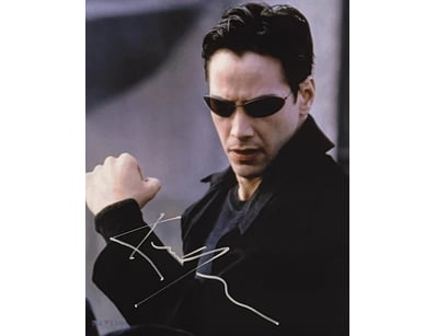 KEANU REEVES SIGNED 

 Keanu Reeves Personally Sig...