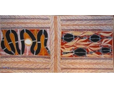 CHARLIE DJURRITJINI (1952 - )

Original Acrylic Pa...