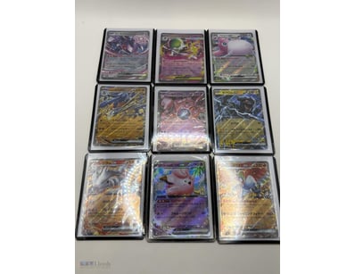 POKEMON - 9X ASSORTED JAPANESE ULTRA RARE EX BUNDL...