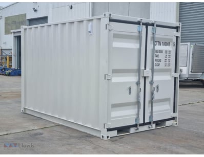 FACTORY DIRECT** UN-USED ABOSS, 8ft Container Shed...