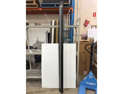 Projector screen, Heema, approx. 215cm wide

