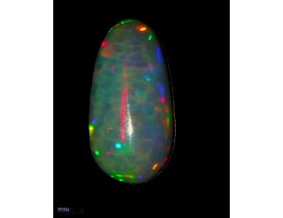 5 CARATS DOUBLE SIDE CRYSTAL OPAL. BRIGHT AND FIER...