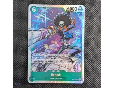 BROOK SUPER RARE – #OP15-032

Key Specifications:
...