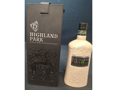 Highland Park 15 Year Old Single Malt Scotch Whisk...