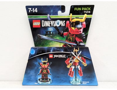 LEGO Dimensions Fun Pack 71216 featuring LEGO Ninj...