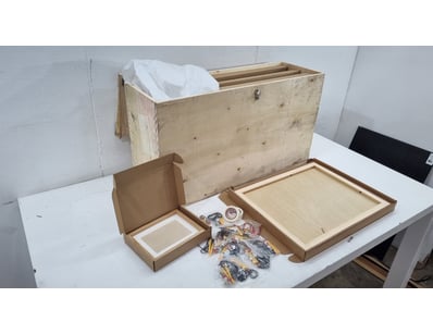 Bulk Qty of Picture Framing Kits in solid transpor...