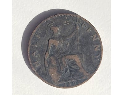1901 AUSTRALIAN HALF PENNY COIN

488567+30


