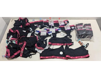 Bulk lot of Tradie brand intimate apparel and hosi...