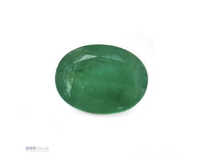 3.38CT NATURAL ZAMBIAN EMERALD     

Oval Faceted ...
