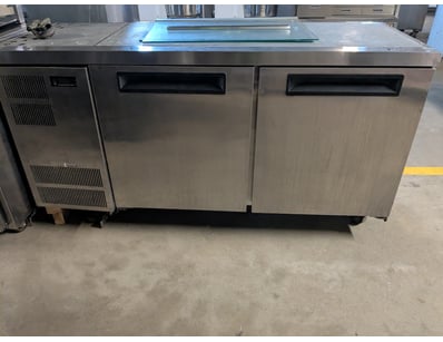 Commercial stainless steel under-counter refrigera...