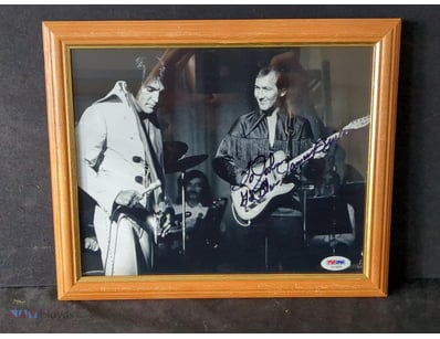 AUTOGRAPHED PHOTOGRAPH OF JAMES BURTON.

Item Size...