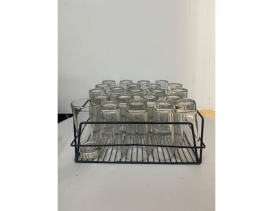 Lot of glass cups. x22

SOLD AS LOT

