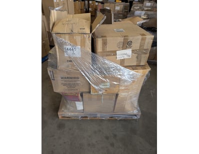 Assorted power tools and accessories including ang...