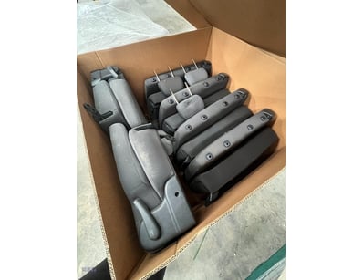 6x Toyota Commuter Double Fold Down Seats.

Insp...