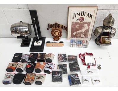 EXTENSIVE JIM BEAM BOURBON COLLECTIBLES COLLECTION...