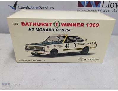 BATHURST 1ST WINNER 1969 HT MONARO GTS 350

Item S...