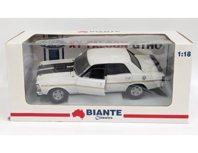 FORD XY FALCON GTHO PHASE 3 TRACK WHITE MODEL 1:18...