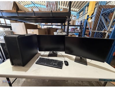Desktop PC Computer

2 x LG 27" Full HD IPS Monito...