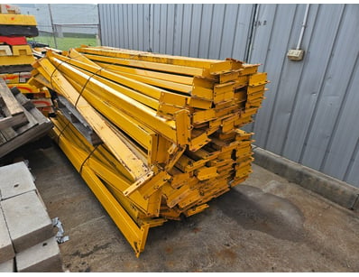 Pallet Racking Beams

2x Strapped Pallets of Palle...