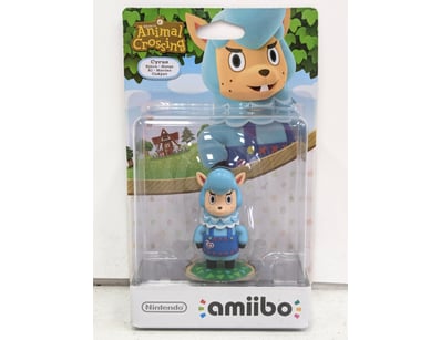 Nintendo amiibo figure of Cyrus from Animal Crossi...