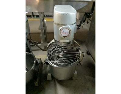 Watt WallQuip commercial dough mixer, Model WELLQU...