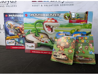 MARIO KART HOT WHEELS TRACK SET COLLECTION - FOUR ...