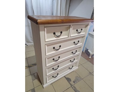Chest Of Drawers, Timber Style, Natural Finish 
...