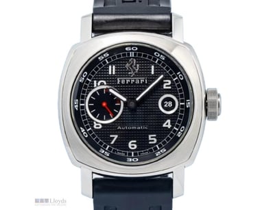 PANERAI FERRARI GRAN TURISMO 44MM STAINLESS STEEL ...