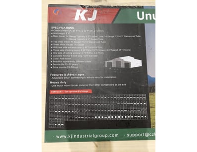 UNRESERVED Sydney Factory Direct Fences, Sheds &... - Lot 27