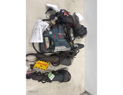 Broken Bosch Power Tools, Hammer Drill, Angle Grin...