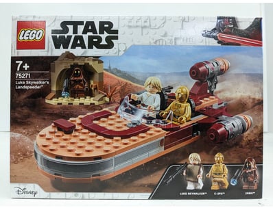 LEGO Star Wars set 75271 "Luke Skywalker's Landspe...