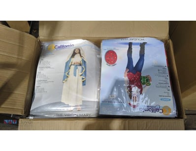 Costumes, Assorted Adult Costumes Qty To Box

So...