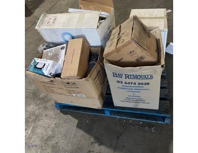 Assorted pallet of electrical components 

Note:...