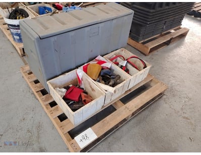 Pallet lot - Toolbox, and Tools 
Manufacture Year:...
