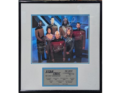 LIMITED EDITION STAR TREK: THE NEXT GENERATION SIG...
