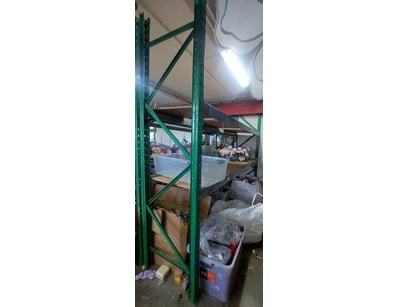 Industrial Racking ONLY

Note: All contents curren...