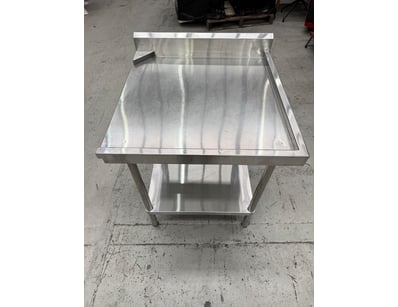 Outlet Bench, Stainless steel, Freestanding, Scrat...