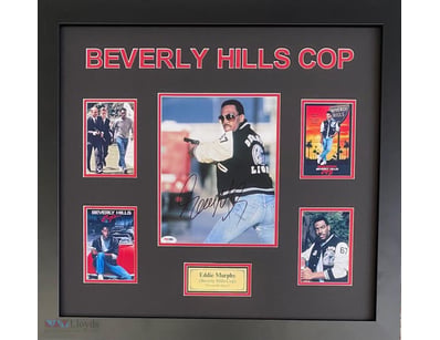 EDDIE MURPHY (BEVERLY HILLS COP) PERSOANLLY SIGNED...