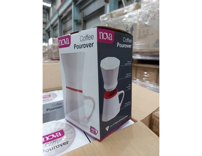 BOX LOT-QTY 6 x  Bulk lot of Nova Coffee Pourover ...