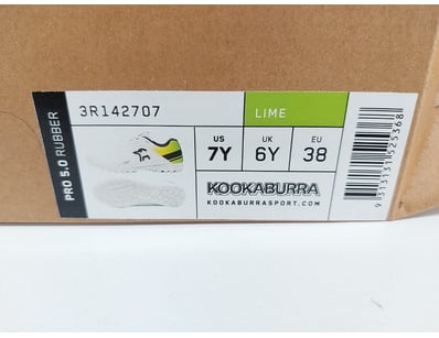 Kookaburra Pro 50 Rubber children's sports shoes i...